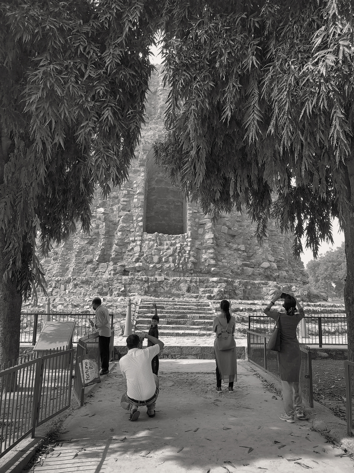 Christoph Radke, India, New Delhi, Qutub Minar, 2022